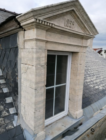 Aérogommage maison de maître
