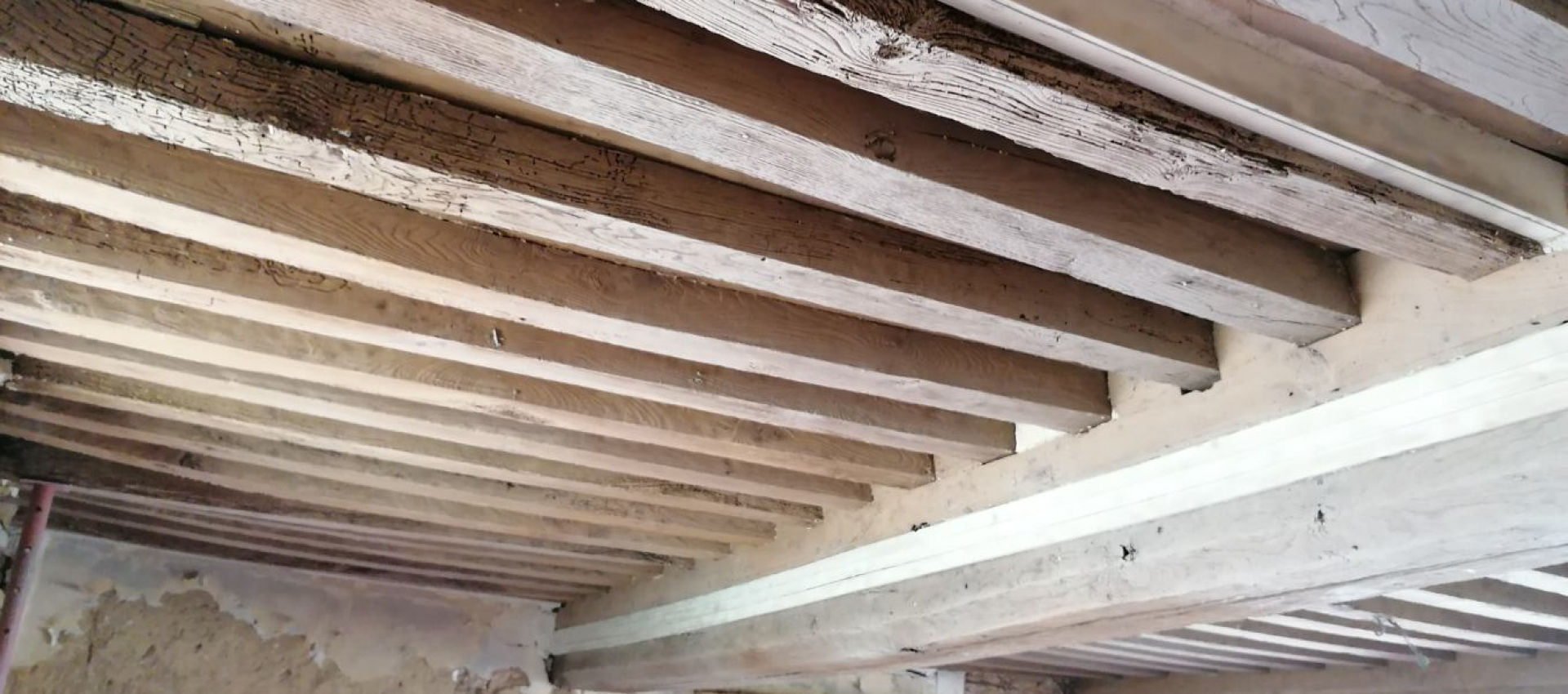 aérogommage de plafond