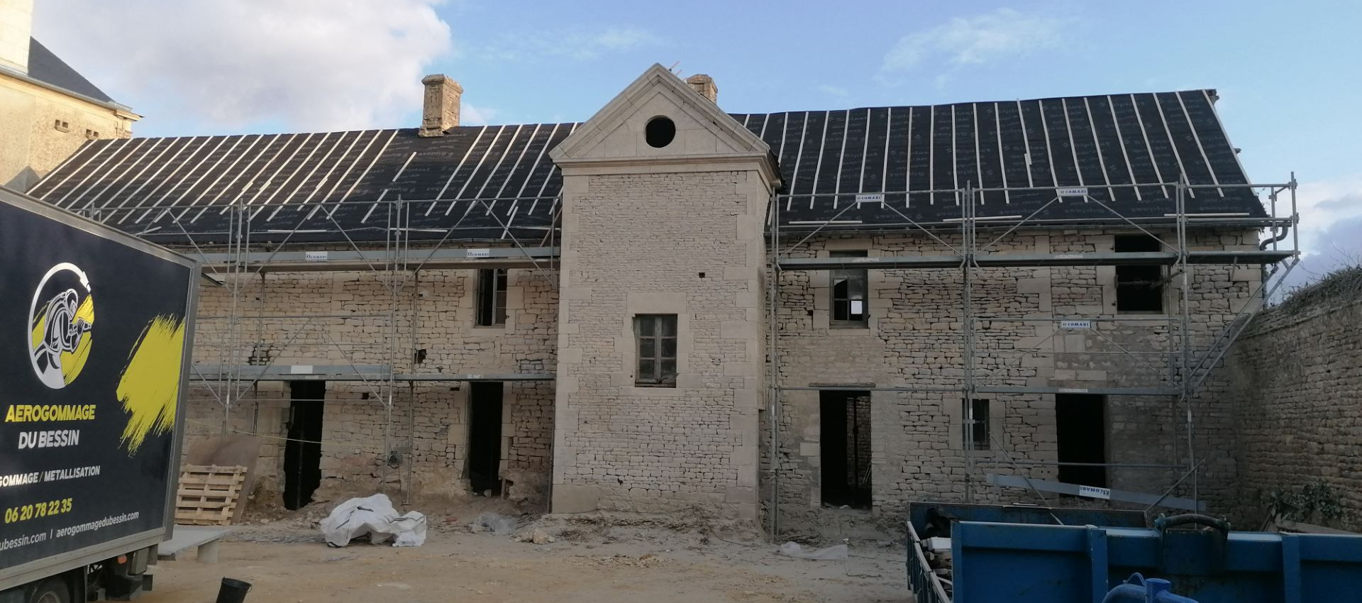 Aérogommage et rénovation