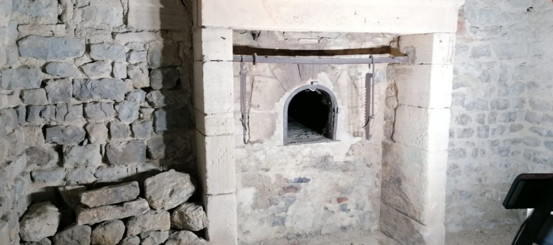 Aérogommage d'une cheminée